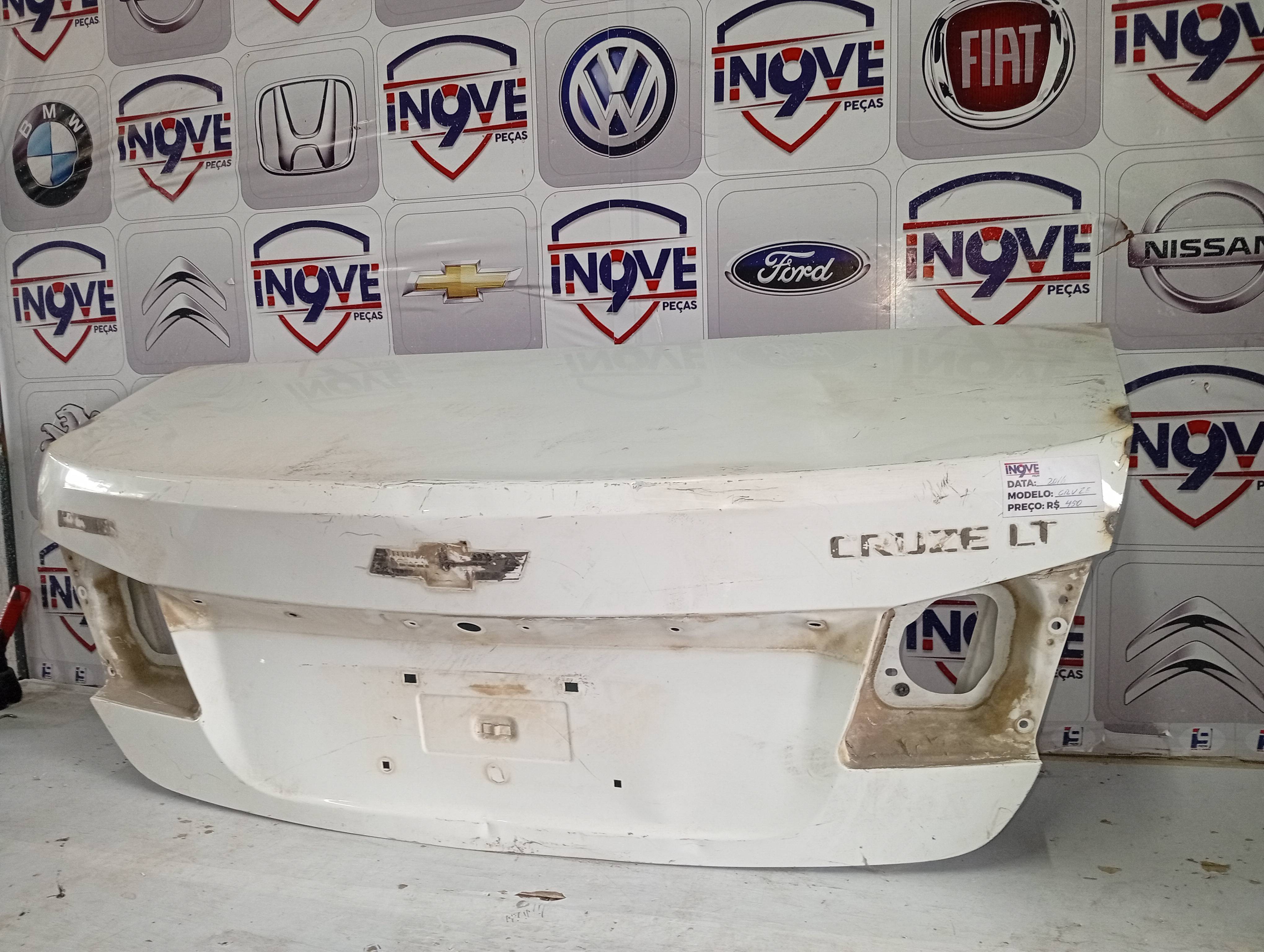 Tampa Porta-malas Chevrolet Cruze 2014 - Imagem 2