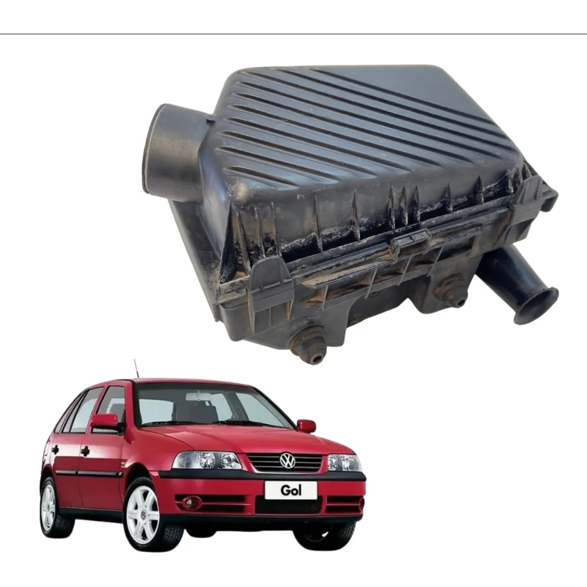Caixa Filtro Ar Vw Gol Parati 1.0 1997 A 2005 377129609C