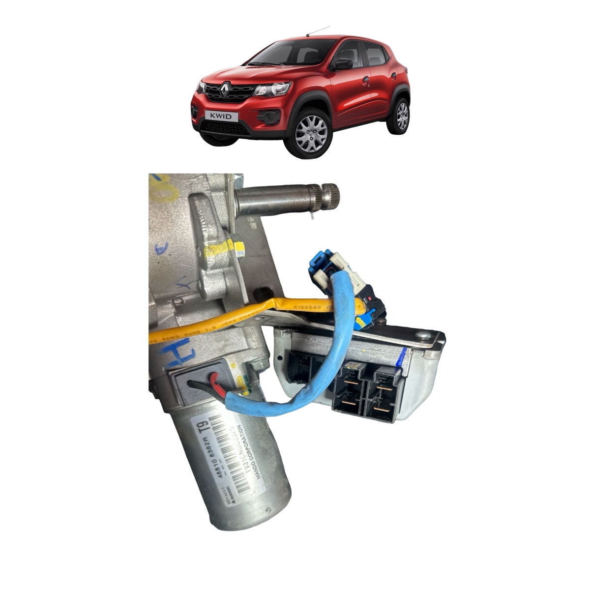 Coluna Direção Elétrico  Kwid 2018 Á 2022 A2C9957980002 - Imagem 2