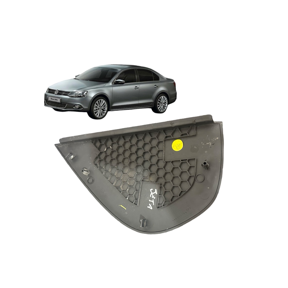 Acabamento Lateral Direita Painel Jetta 2011 2017 5c6858248 - Imagem 3