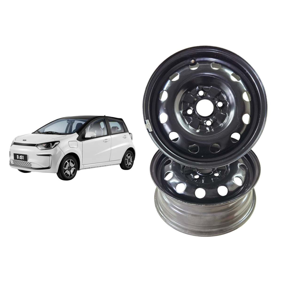 RODAS DE FERRO ARO 14 DO JAC E-JS1 2021/2025 IN.