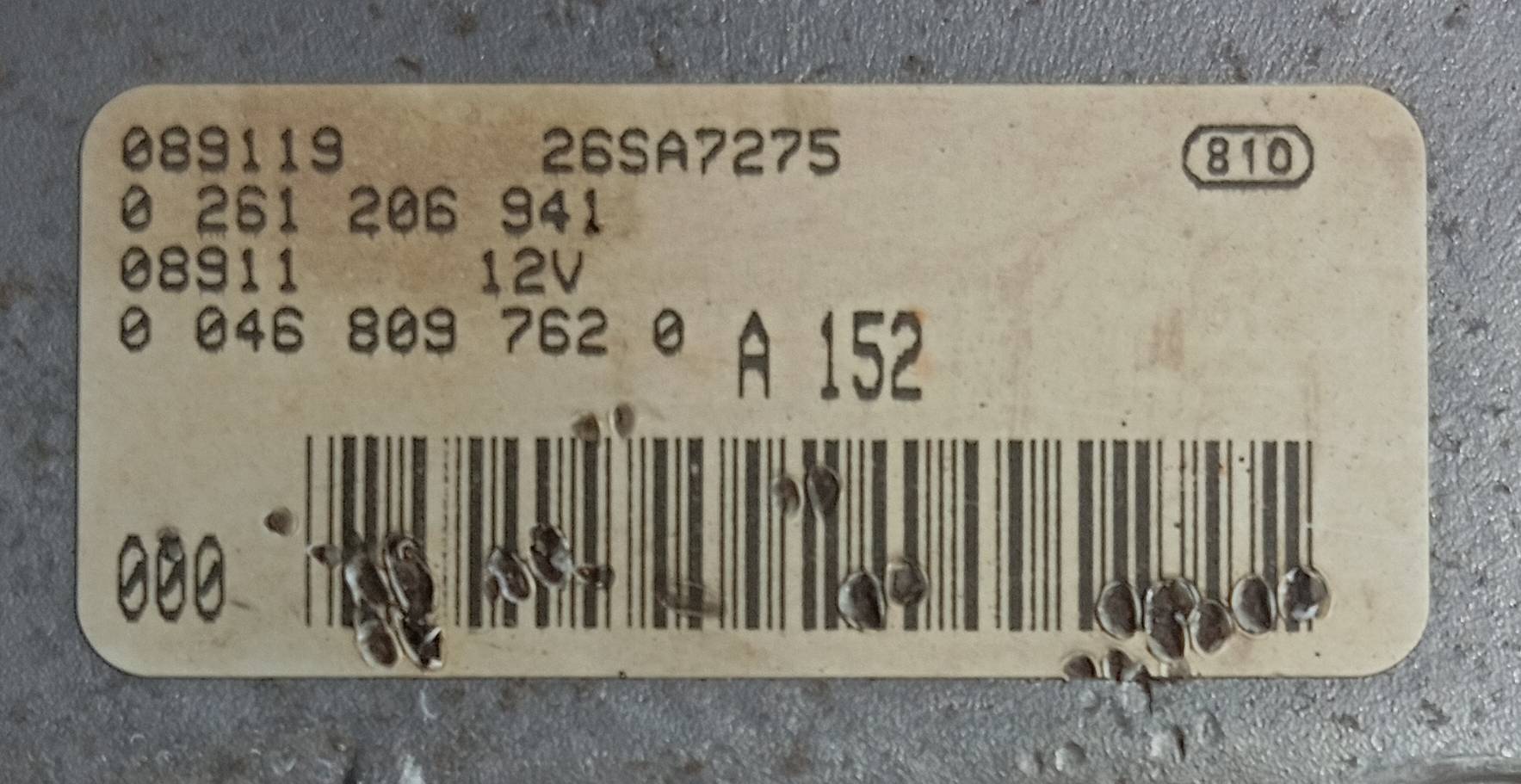 Módulo de Injeção Fiat Palio 1.0 16v - Imagem 1