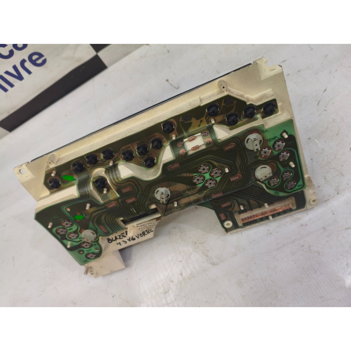 Painel Instrumentos S10 Blazer 4.3 V6 Vortec F7Ff-10E853-A - Imagem 7