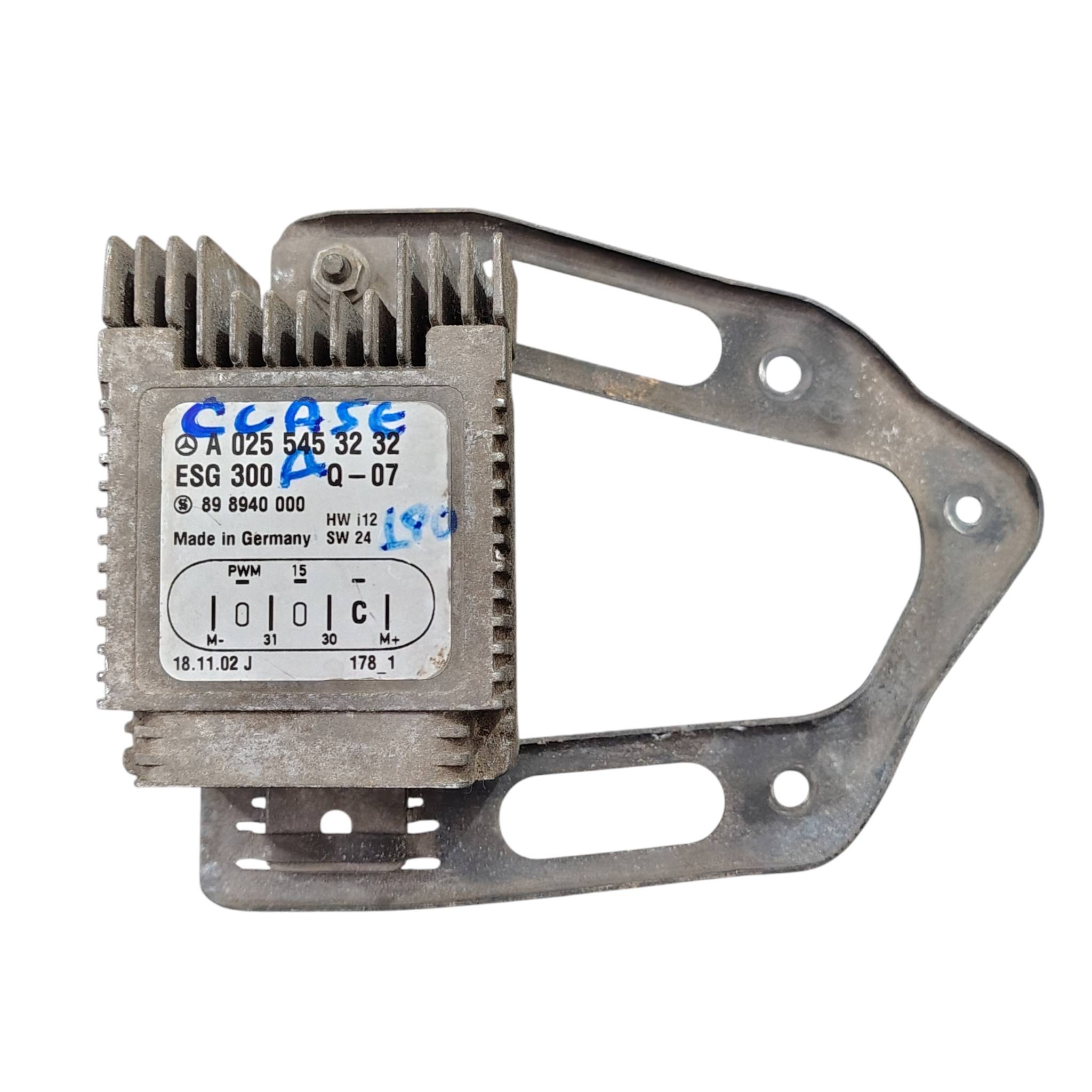 Modulo Ventoinha Mercedes Classe A 99-05 A0255453232