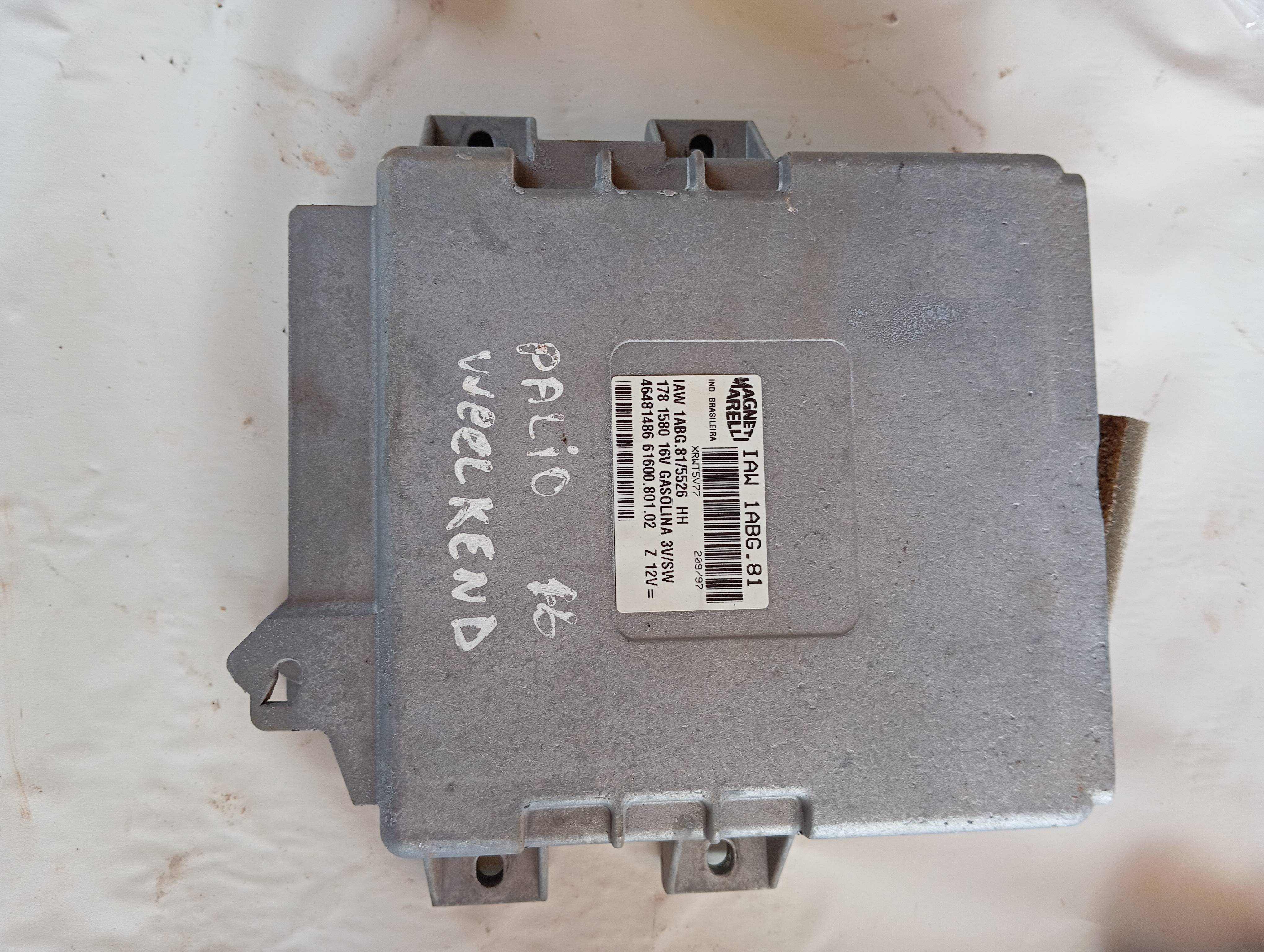 Módulo de Injeção Fiat Palio 1.6 16v IAW1ABG.81 - Imagem 2