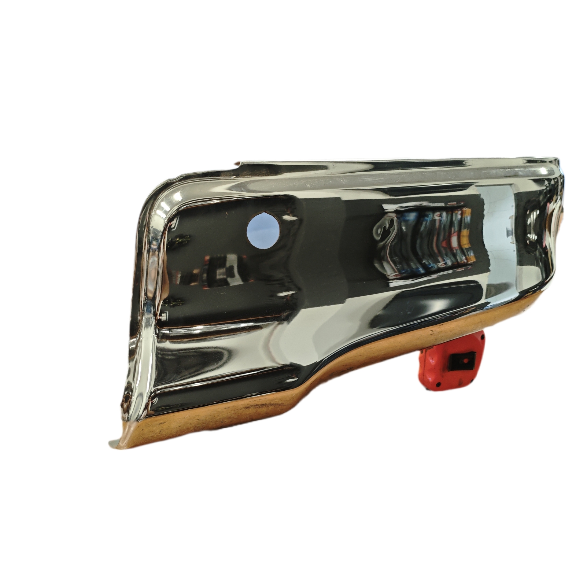 Ponteira Parachoque Traseiro Hilux 2016 ate 2024 Direito C/F - Imagem 2