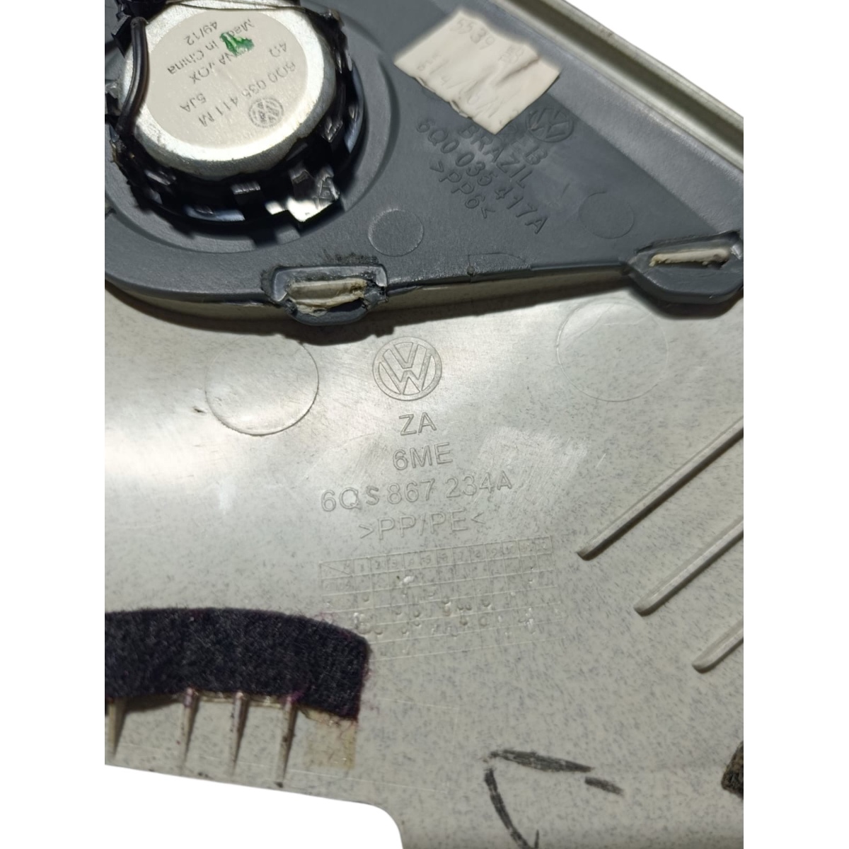 Moldura Coluna Dianteira Direita Vw Polo 2008/2014 - Imagem 5