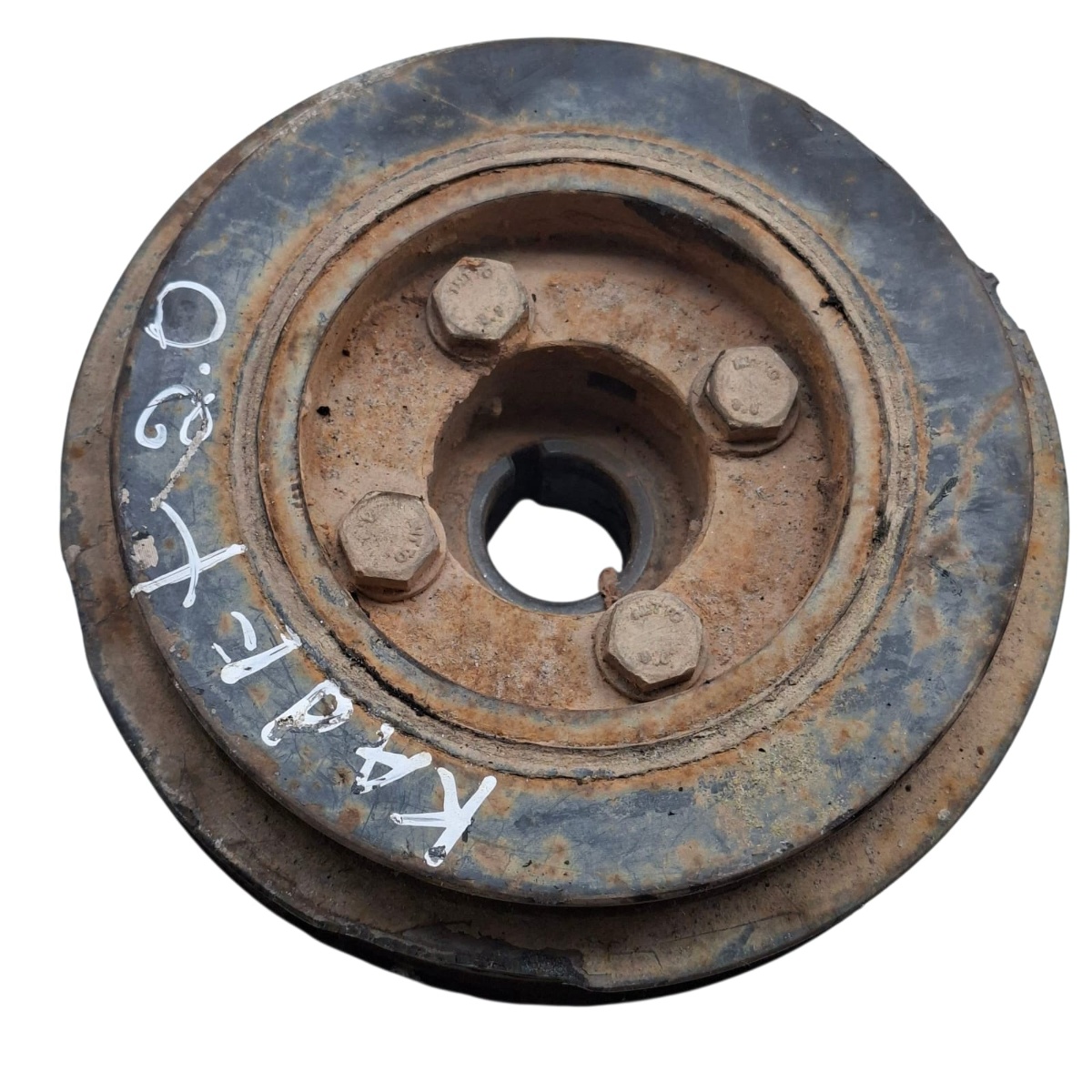 Polia Virabrequim Gm Monza 52270894 Cx435 Peça Com Detalhe