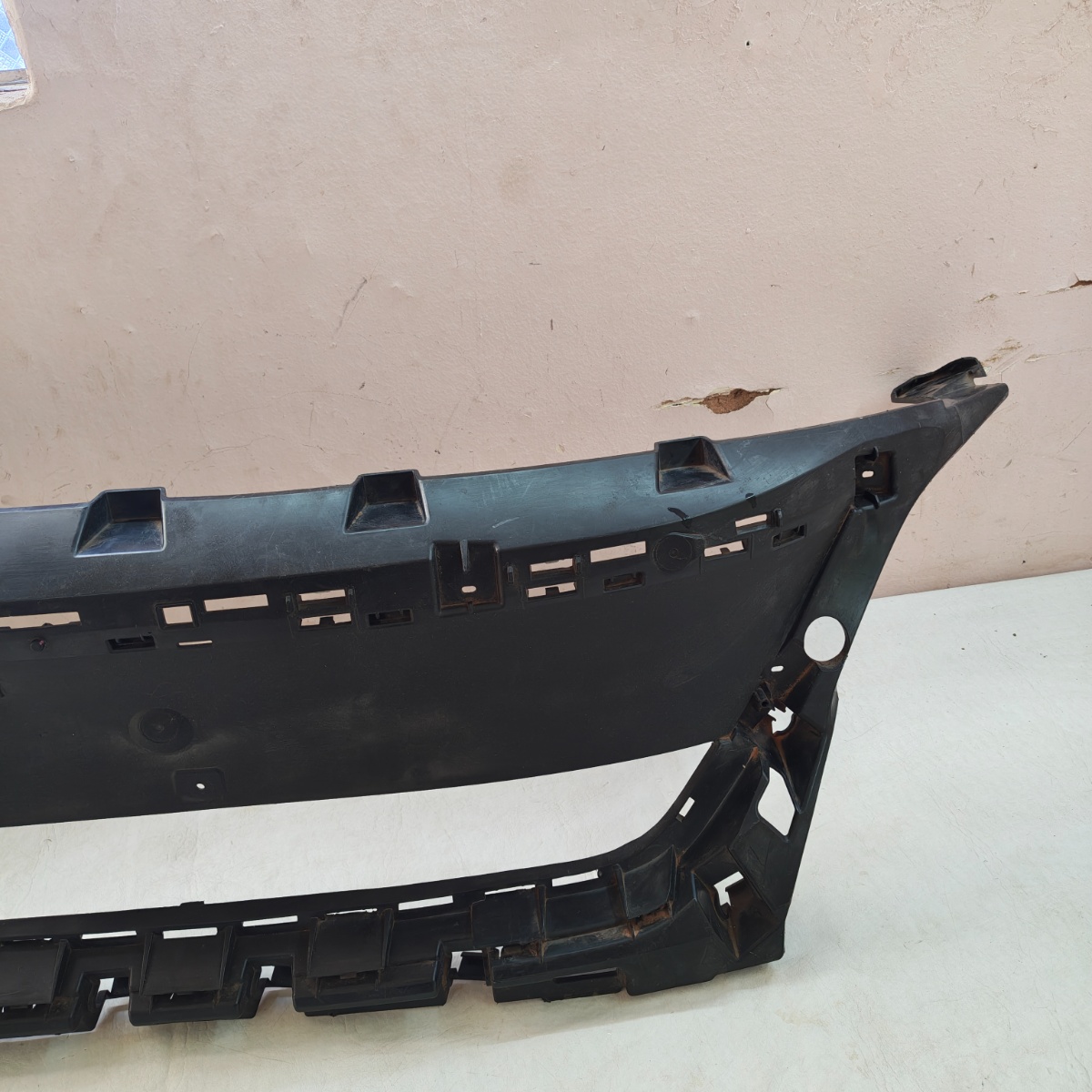 Grade Suporte Parachoque Dianteiro Peugeot 3008 2017 A 2018 Preto Texturizado - Imagem 3