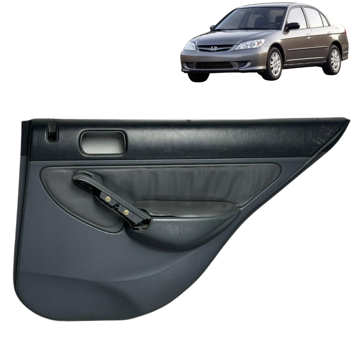 Forro De Porta Traseira Direita Honda Civic 2004 Original