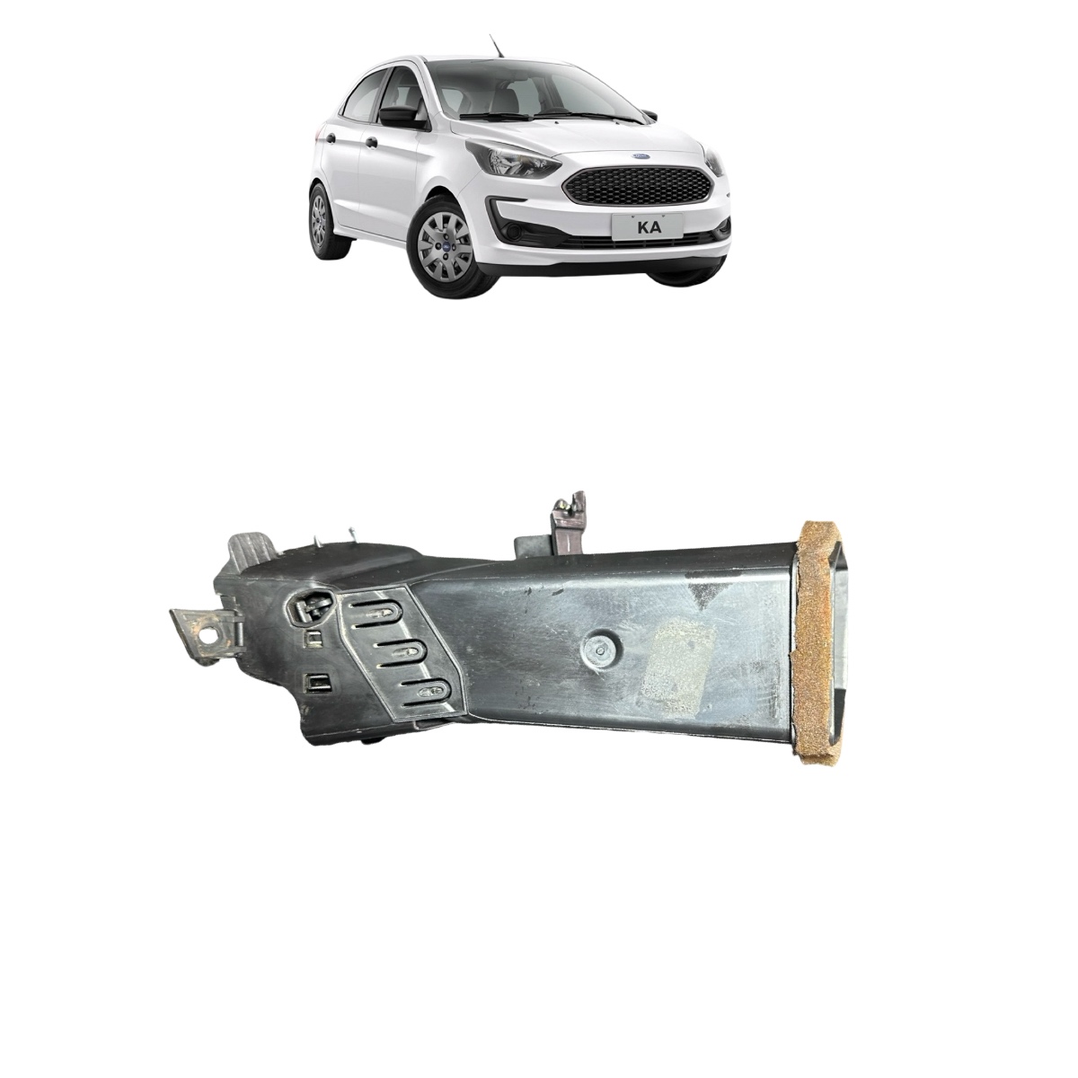 Difusor Ar Central Ford Ka Lado Direito 1.0 2017 E3B5A01820A - Imagem 5