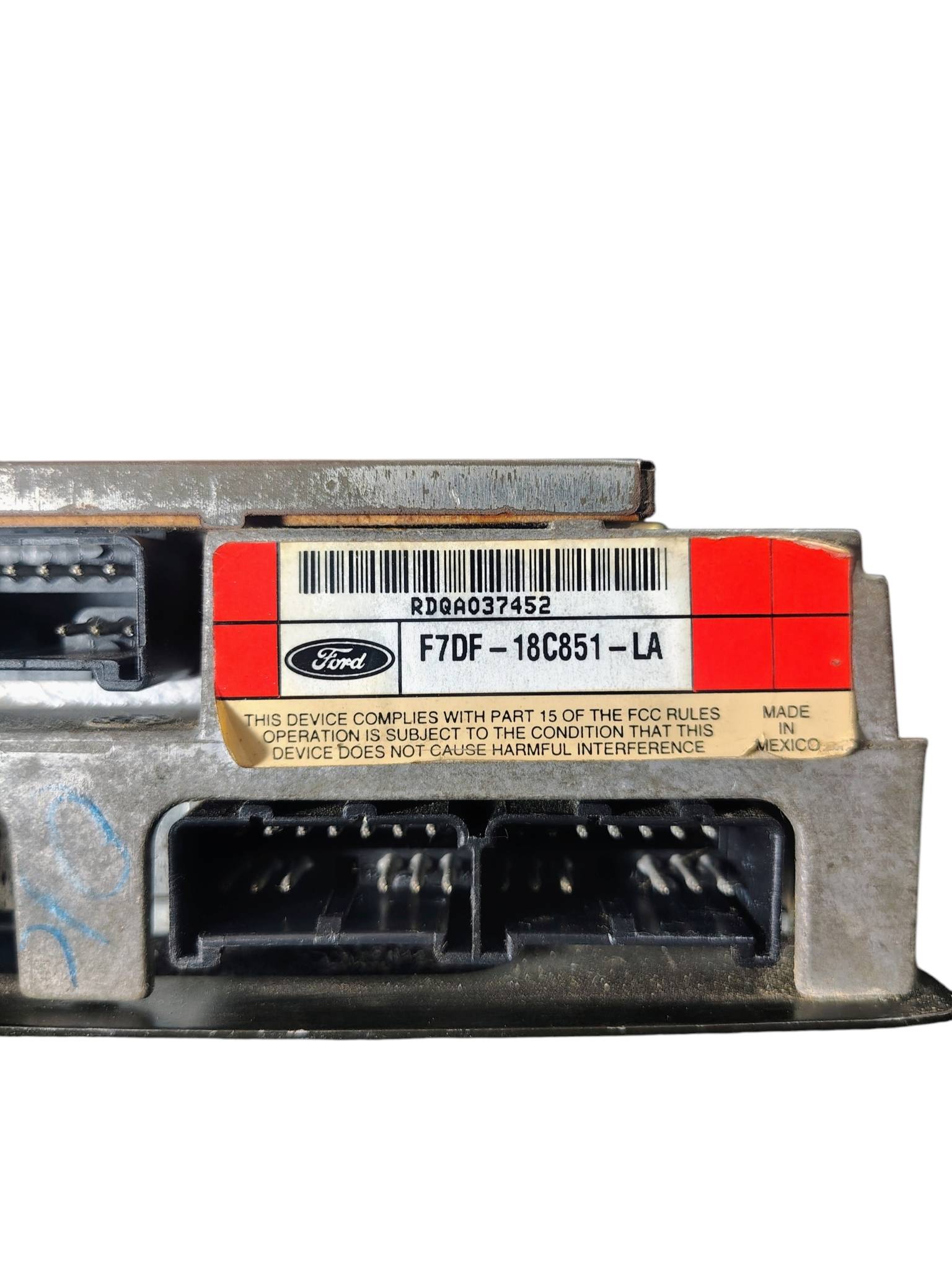 AMPLIFICADOR DE ÁUDIO FORD F7DF-18C851-LA TAURUS SABLE - Imagem 3