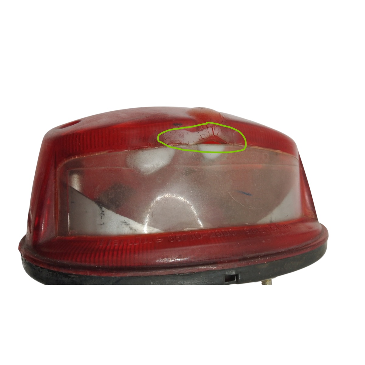 Lanterna Farol Traseiro Suzuki Yes 125 Original Detalhe - Imagem 7
