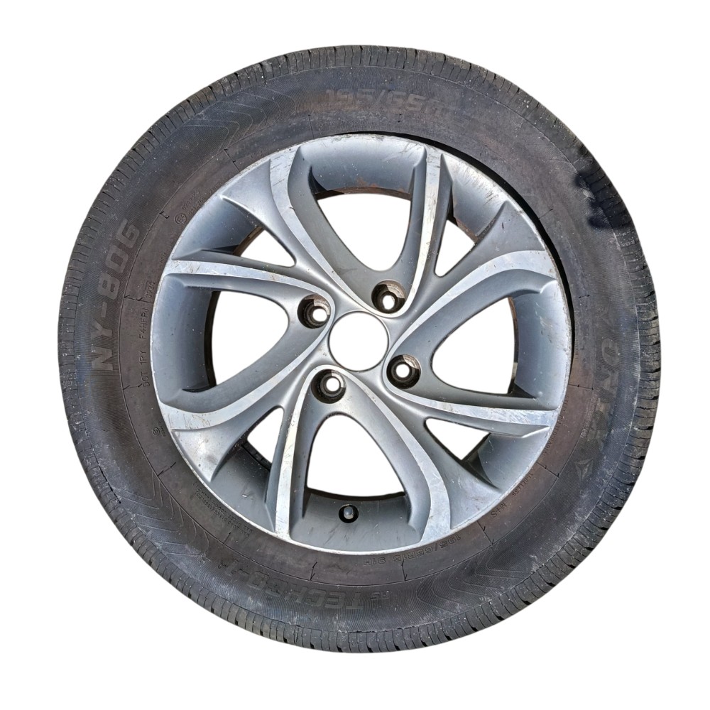 RODA ARO 15 COM PNEU 195/65 TECHCO - CITROEN