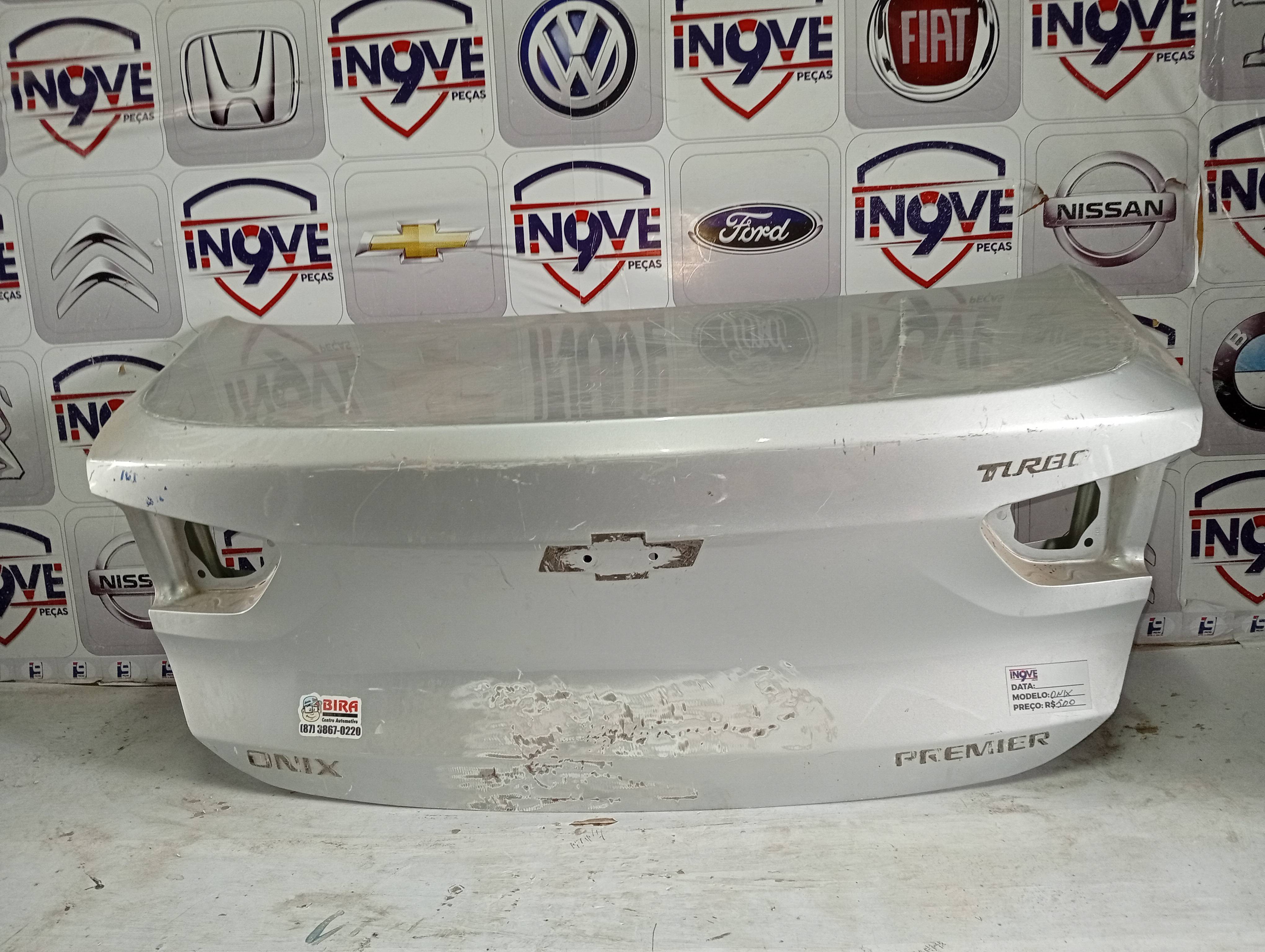 Tampa Traseira Porta Malas Onix Plus