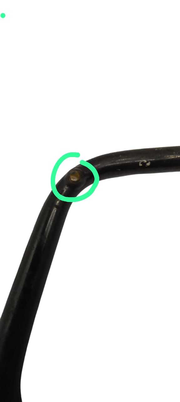 Alça Traseira Honda Cg Titan 125 2000-2004 Detalhes - Imagem 4