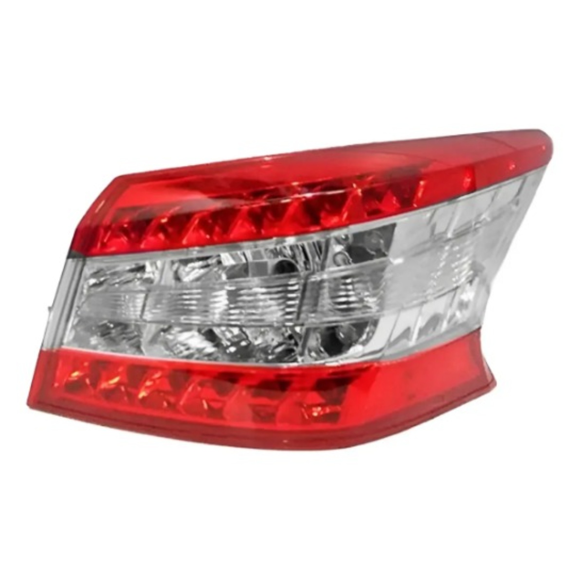 Lanterna Nissan Sentra 2014 Vermelho/transparente - Imagem 1