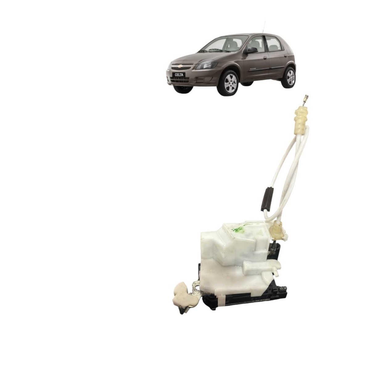 Fechadura Traseira Direita Chevrolet Celta/Prisma 2004 - Imagem 1