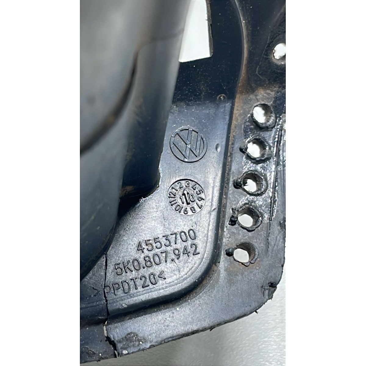 Suporte Dir Lavador Farol Golf 2009 a 2014 5k0807942 - Imagem 5