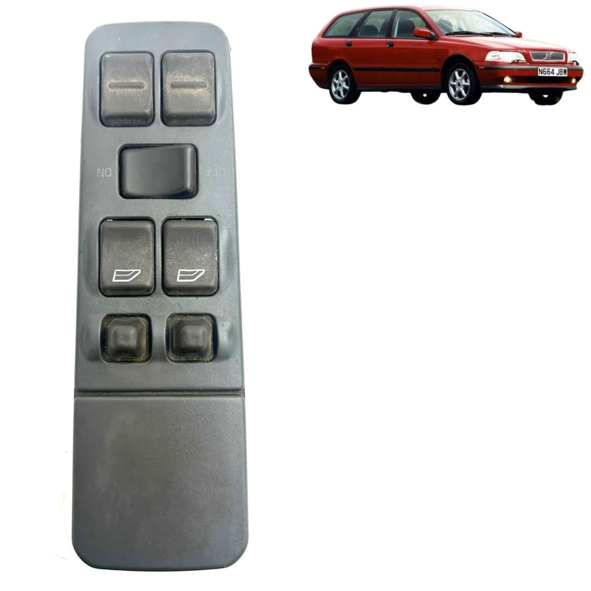 Botão Comando Vidro Elétrico Volvo V40 1997 Original