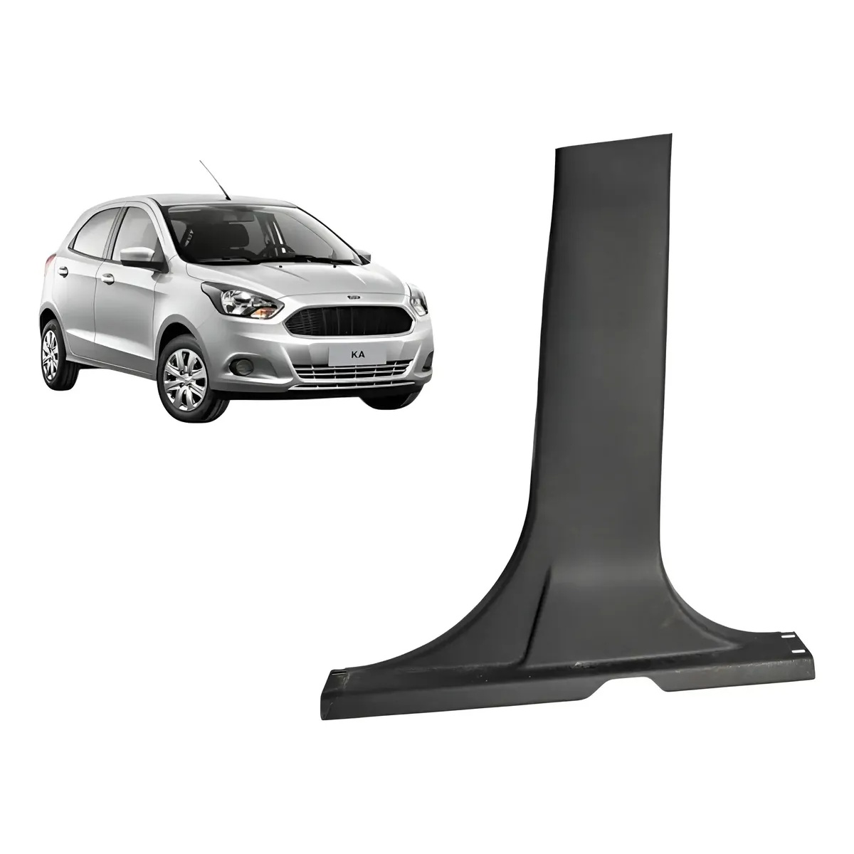 Acabamento Coluna Central Direita Ford Ka USADO