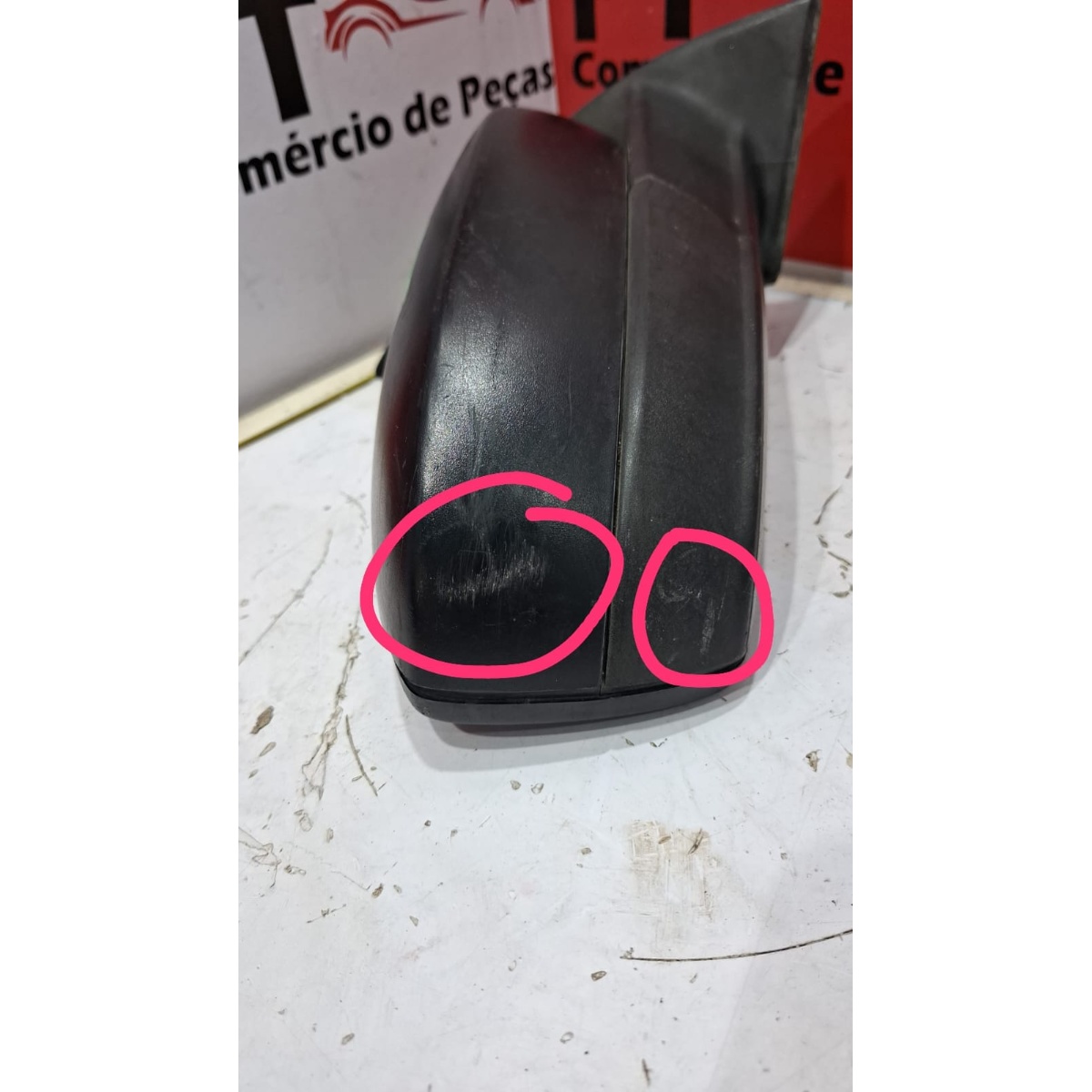 RETROVISOR VW GOL G5/G6 2016/2017 ELETRICO LADO DIREITO USAD - Imagem 4