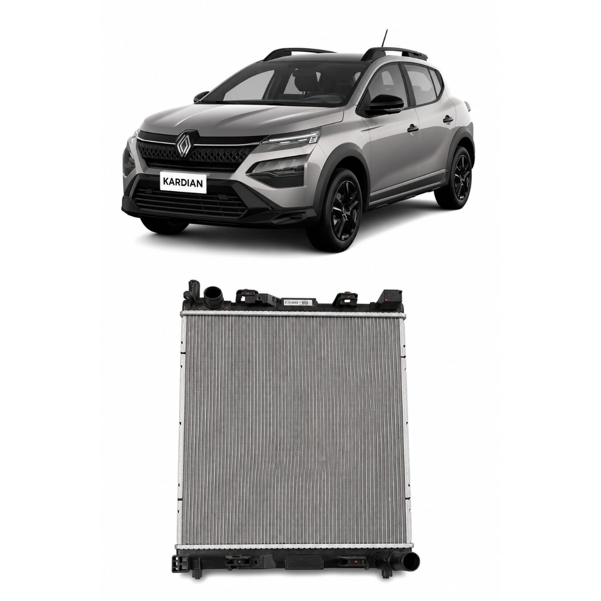 Radiador Kardian 1.0 12V H5D 214106201R