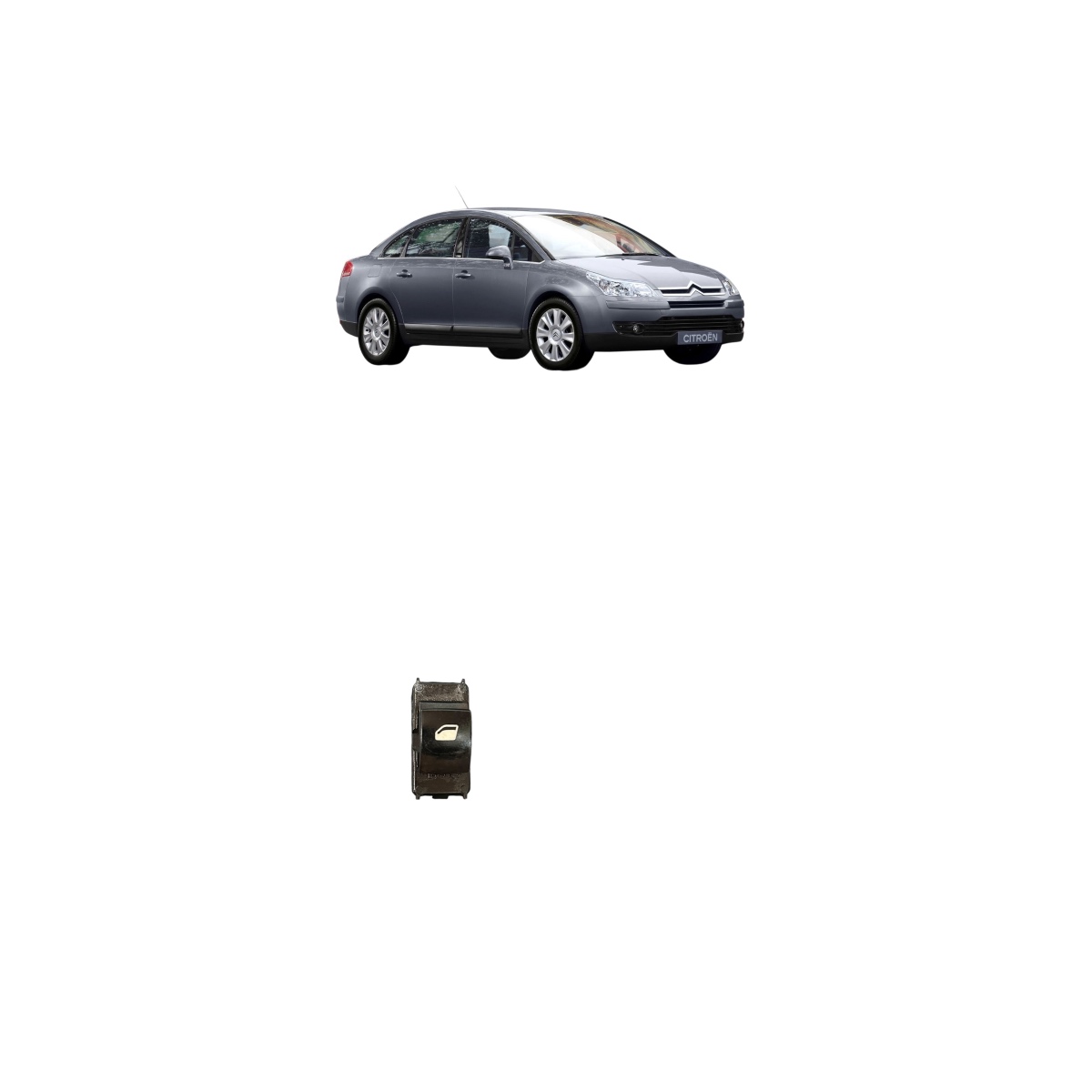 Botão Vidro Traseiro Citroën C4 Lounge  Original