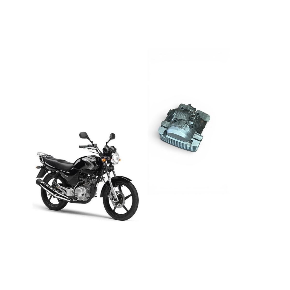 cabeçote completo Yamaha ybr 125 usado