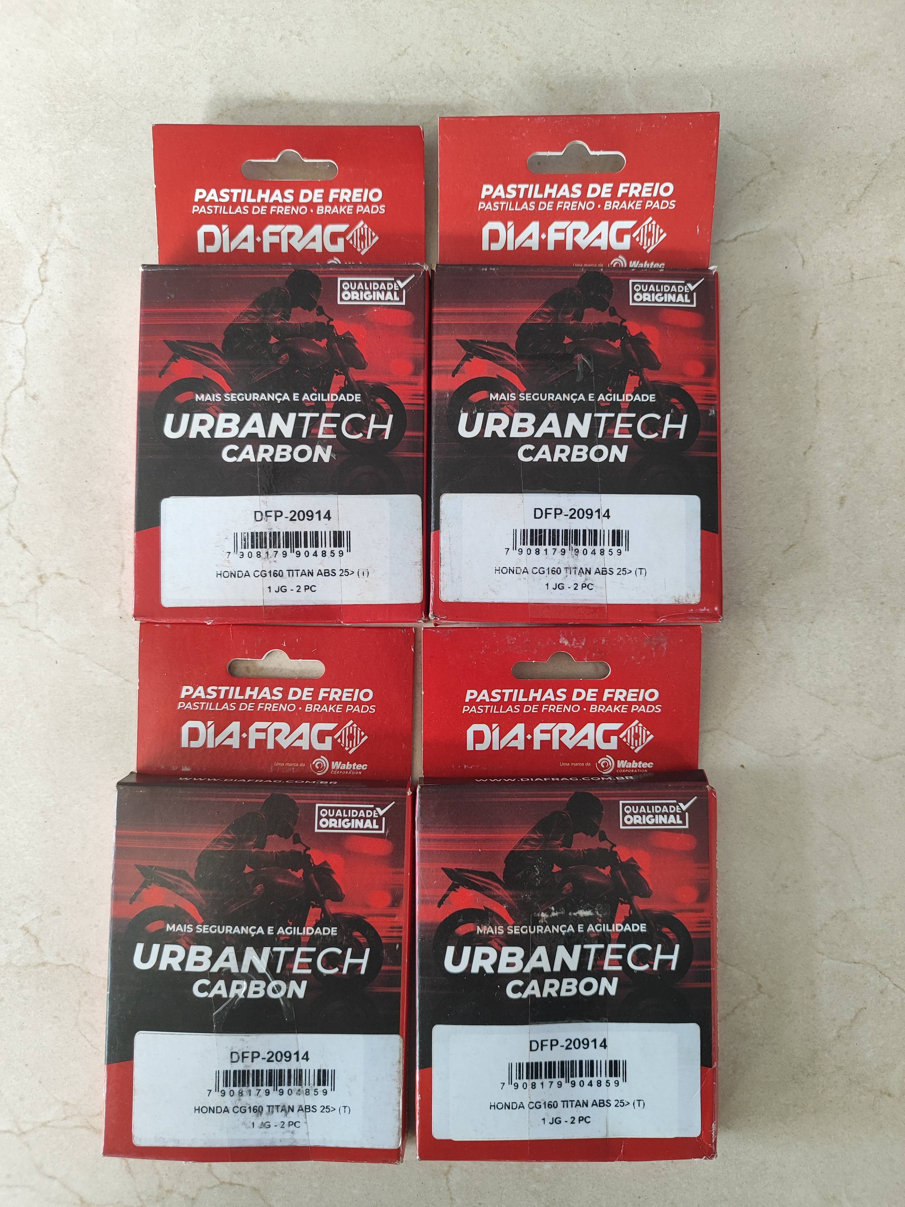 PASTILHA DE FREIO HONDA 160 ANO 2025 - Imagem 1