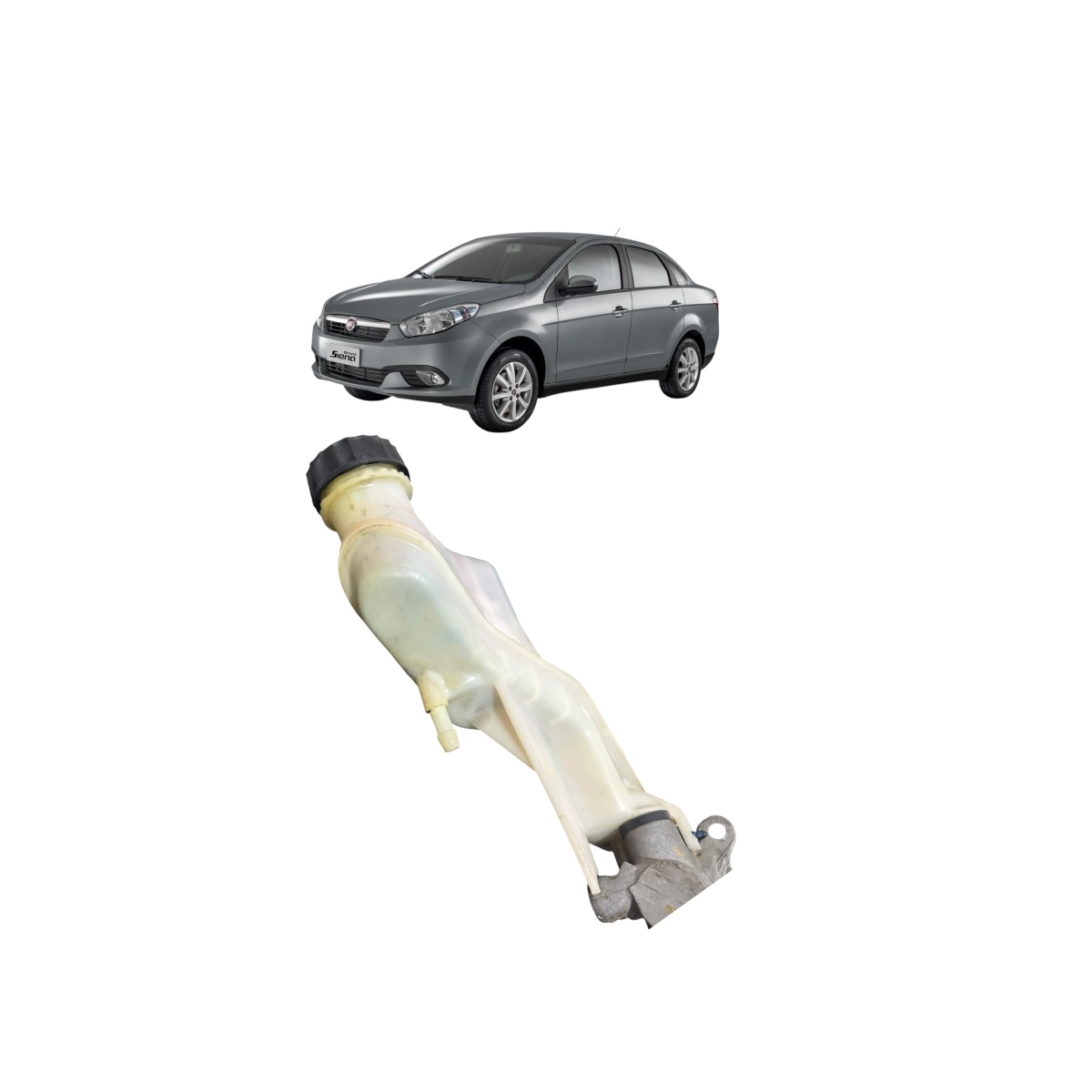 Cilindro Mestre Com ABS e Reservatorio Fiat Grand Siena 1.4 - Imagem 6