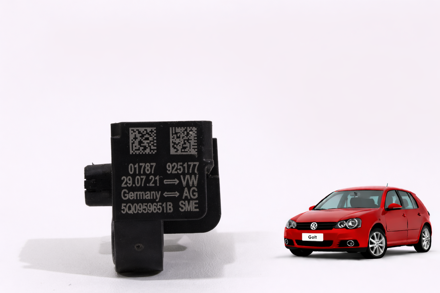 Sensor Impacto Airbag Vw Golf/jetta/taos/tiguan - 5Q0959651B - Imagem 1