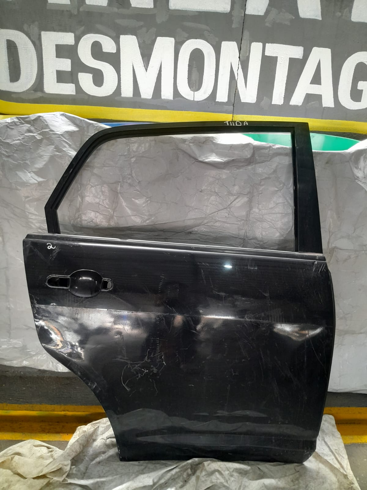 PORTA TRAS TIIDA LD PRETO 07/13