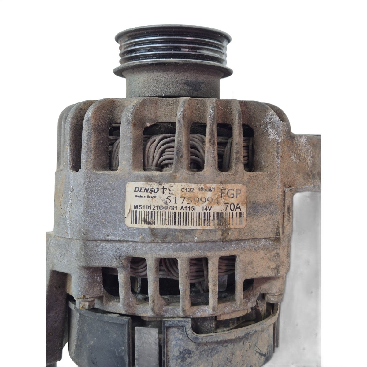 Alternador Fiat Palio 1996 a 2000 1.0 / 1.5 Fiasa 65A - Imagem 3