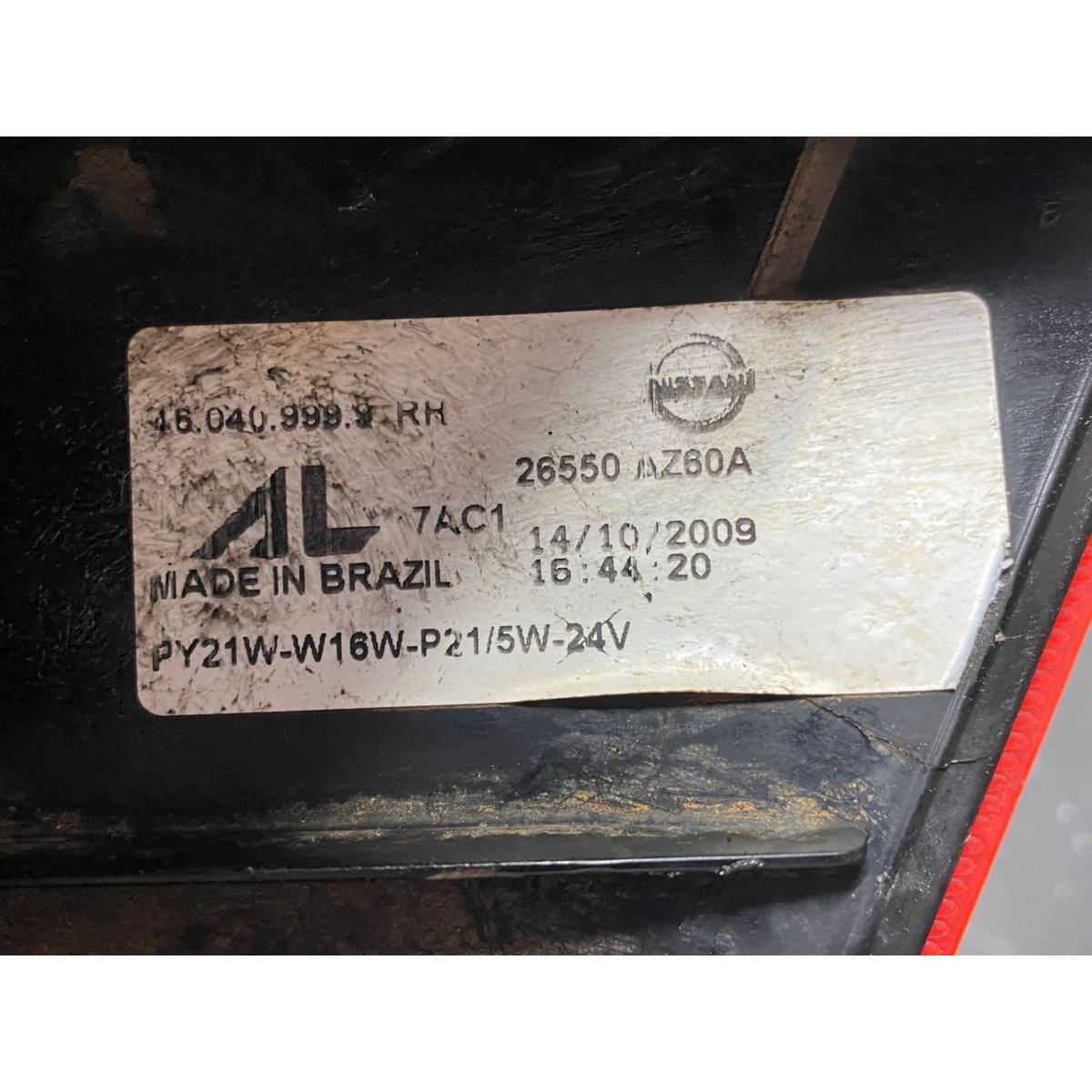 lanterna direita nissan livina 2009 2014 oem - Imagem 3