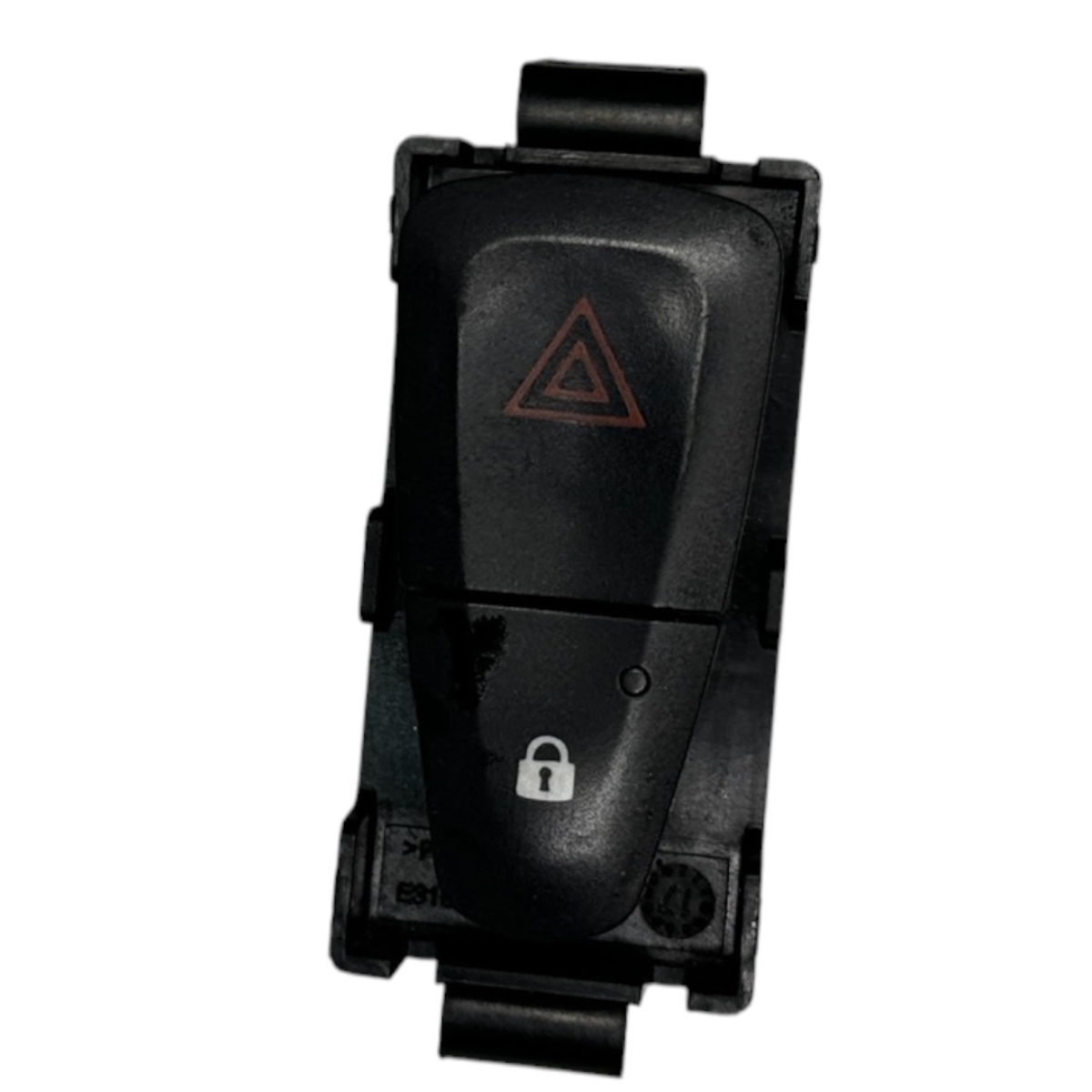 Botão Original De Pisca Alerta Renault Preto