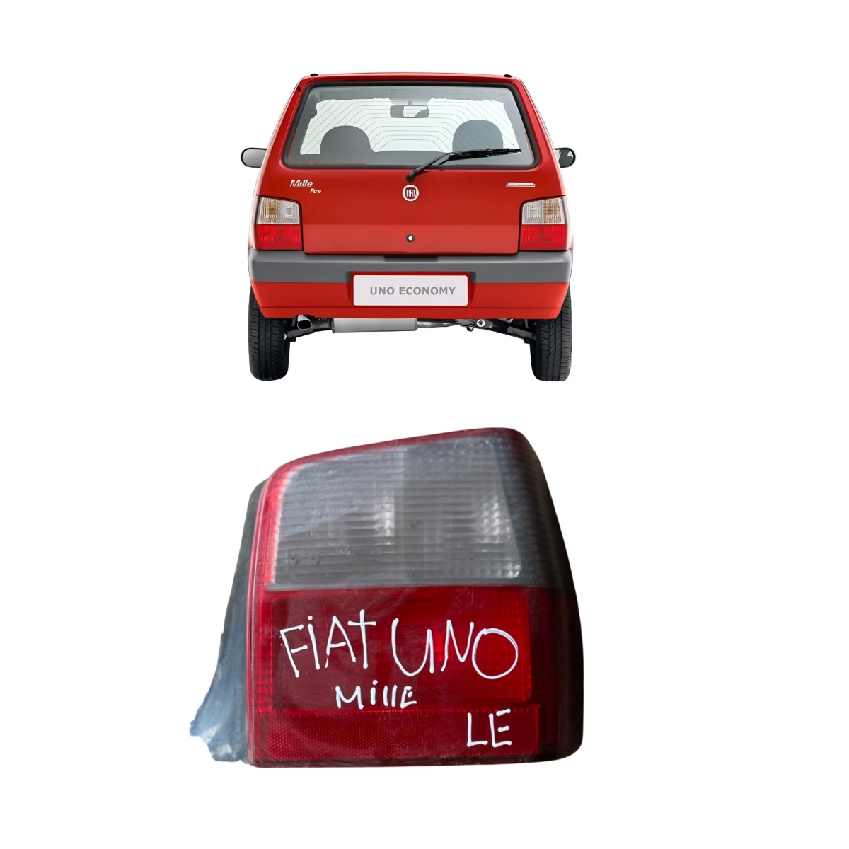 Lanterna Esquerda Fiat Uno 2008 Esquerdo/motorista Original - Imagem 1