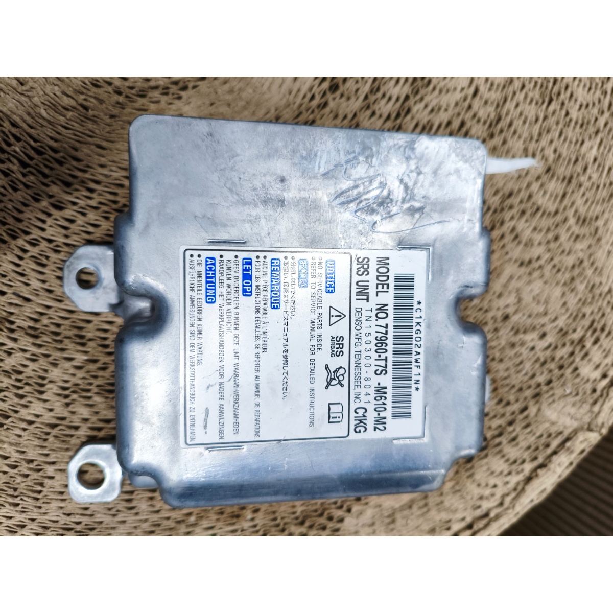 Módulo Airbag Honda HR-V 2016 a 2020 77960T7SM610M2 - Imagem 2