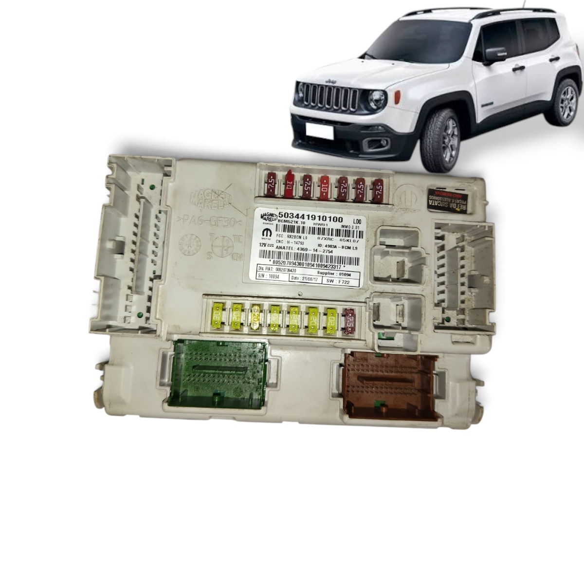 Modulo Bcm Caixa De Fusível Jeep Renegade - Imagem 1