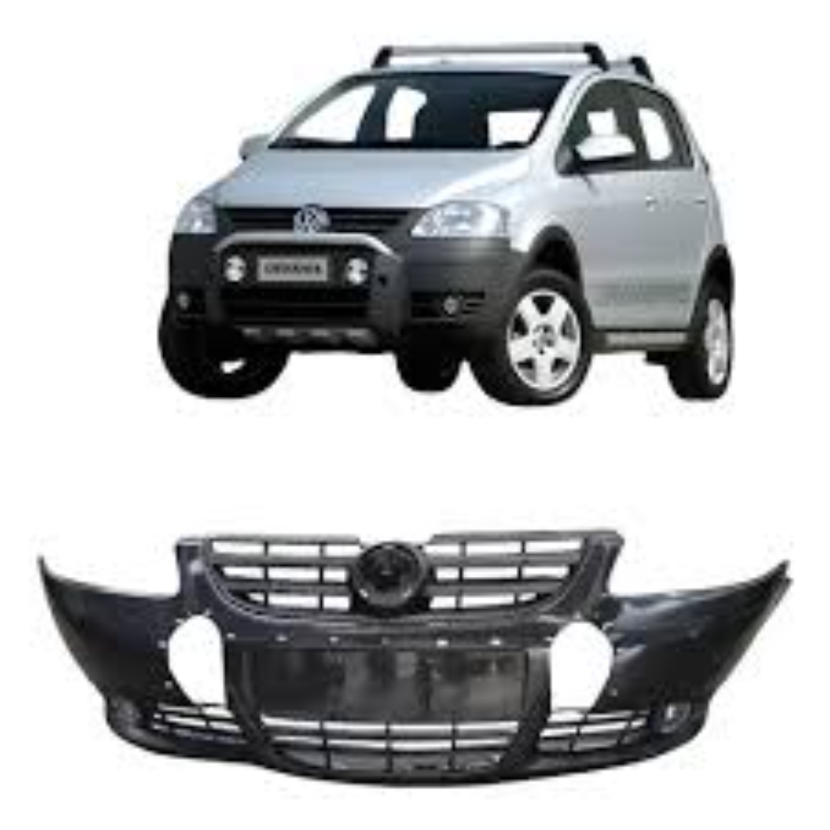 Parachoque Dianteiro Volkswagen CrossFox 2008