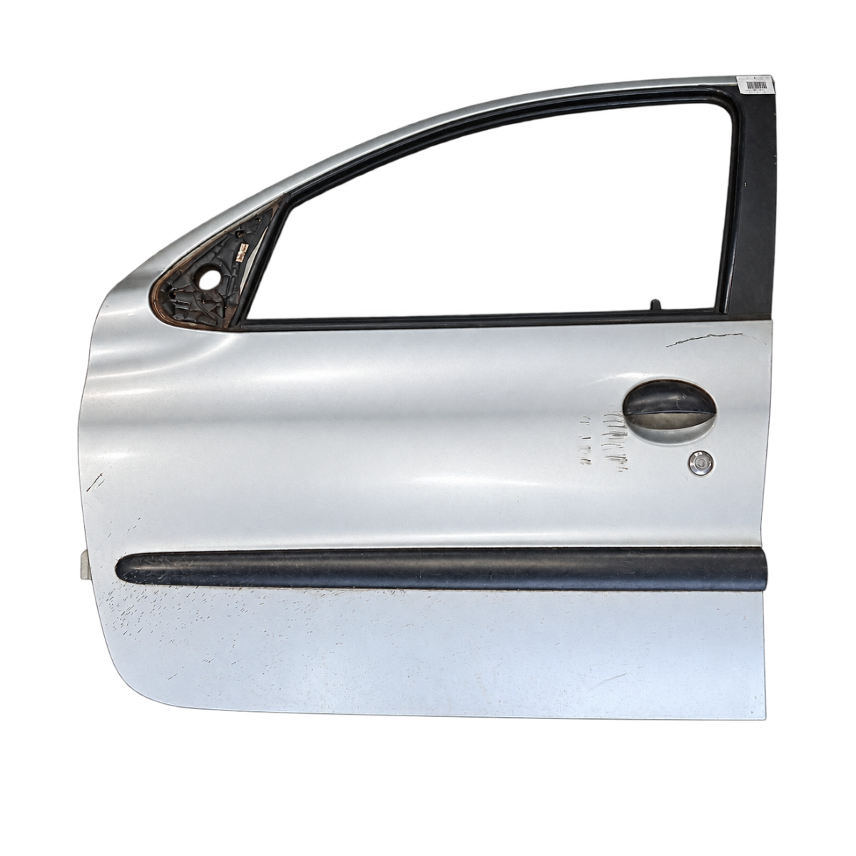 Porta Peugeot 207 2010/2011 Dianteira Esquerda Prata - Imagem 1