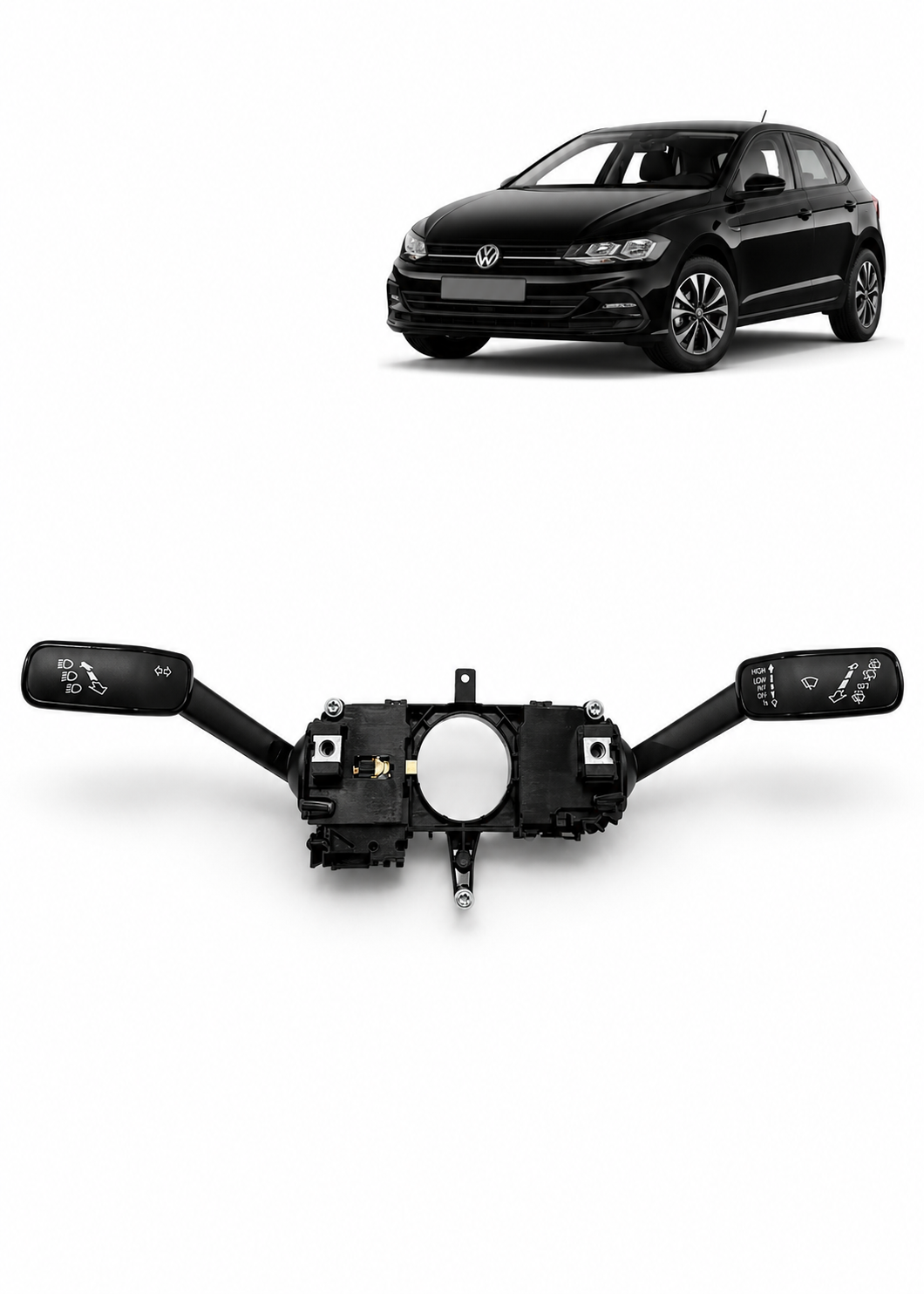 Chave Seta Limpador Volkswagen Polo Track 2QW953507C - Imagem 1