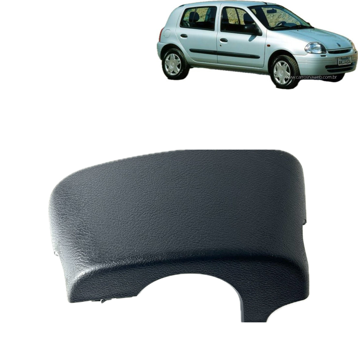 Moldura Superior Chave Seta Renault Clio 2002 2003 Original - Imagem 1