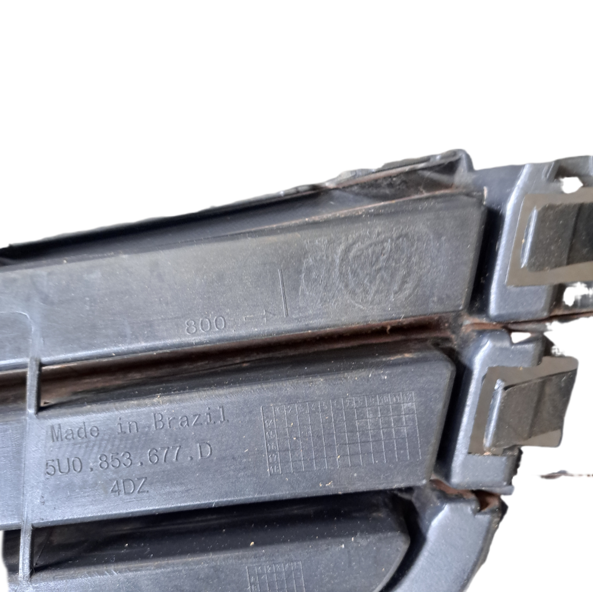 Grade Inferior Parachoque Gol Voyage G6 2013/2016 - Imagem 7