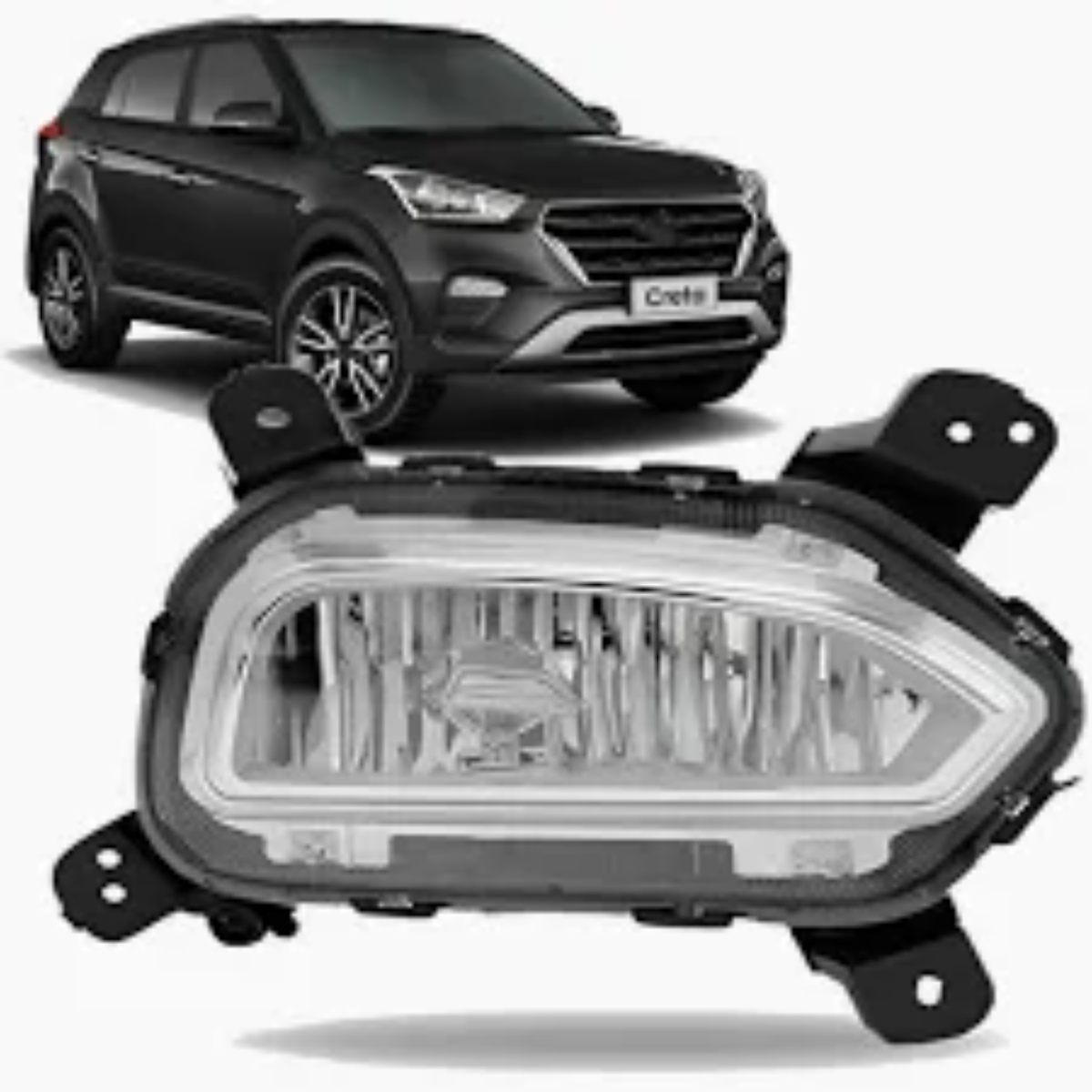 Farol de Milha Lado Direito Hyundai Creta