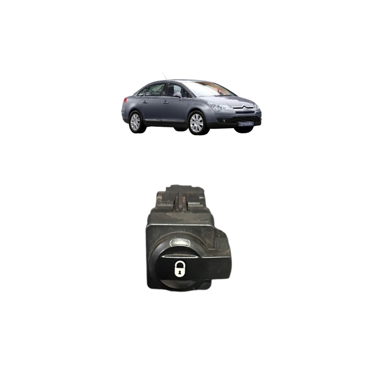 Botão Trava Destrava  Elétrica Citroen C4 Pallas 2008 a 2012
