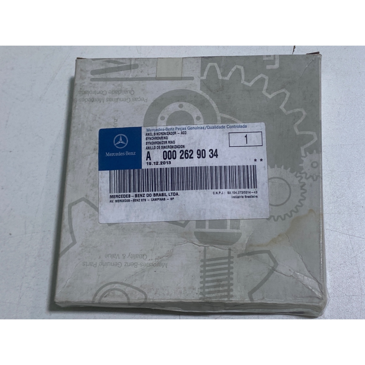 Anel Sincronizador 3ª E 4ª Marcha MBenz 712C/914C/1215C Orig - Imagem 3