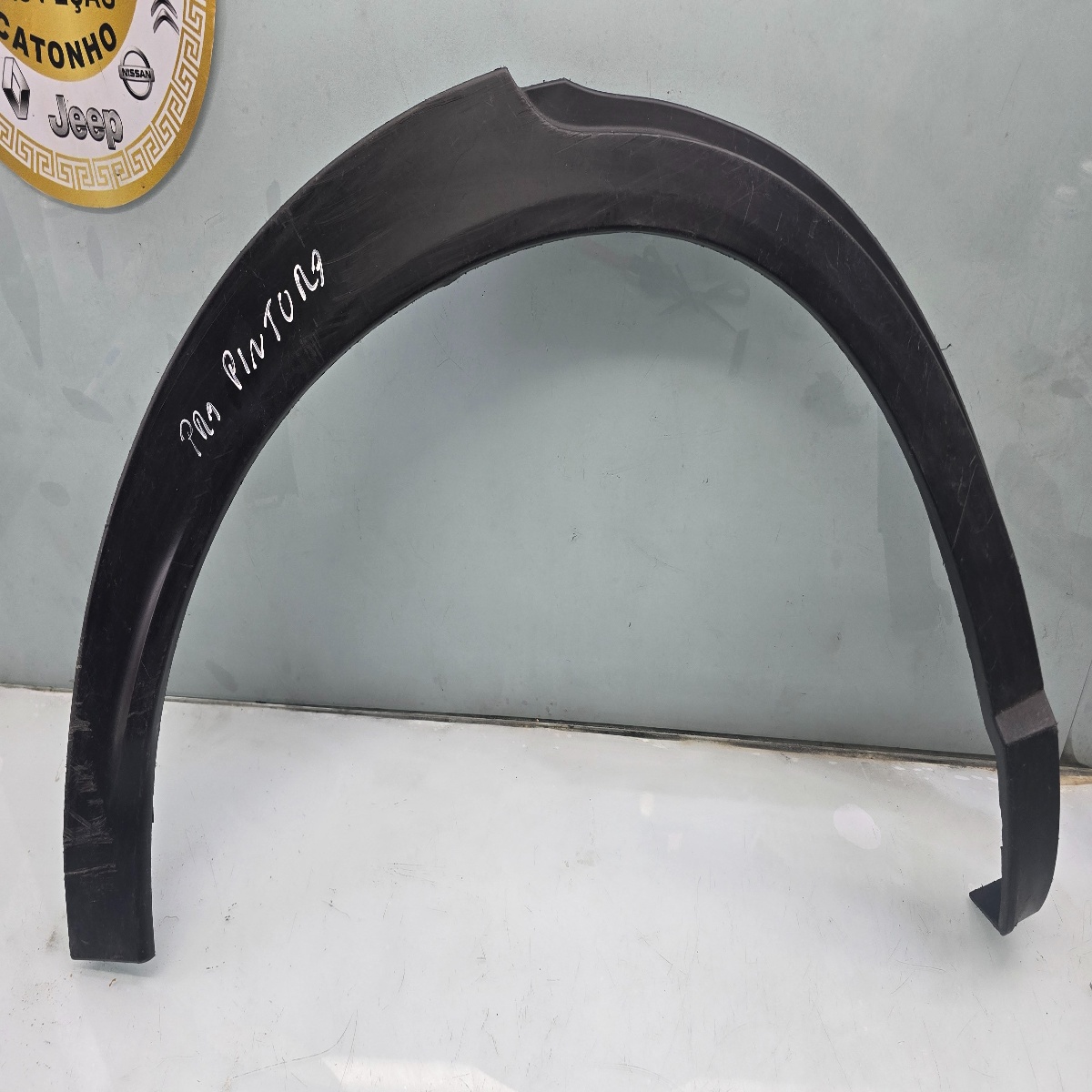 Alargador Traseiro Direito Honda HR-V 2023 2025 pra pintura - Imagem 1