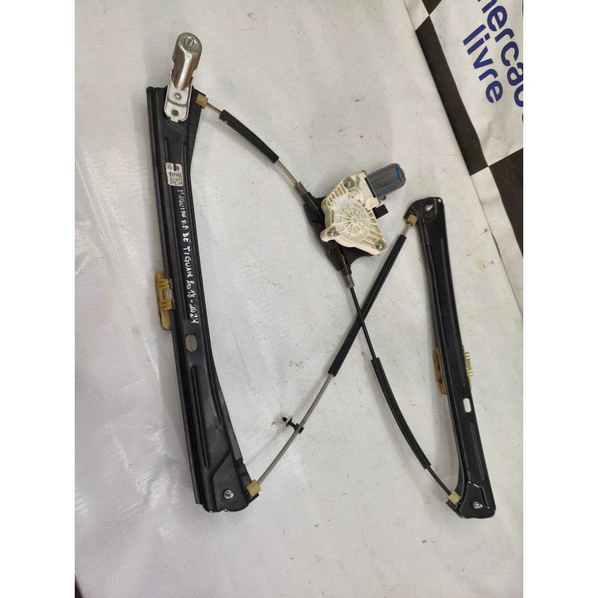 Maquina De Vidro C/Motor Dianteira Esquerda Tiguan 5Nn837461 - Imagem 3