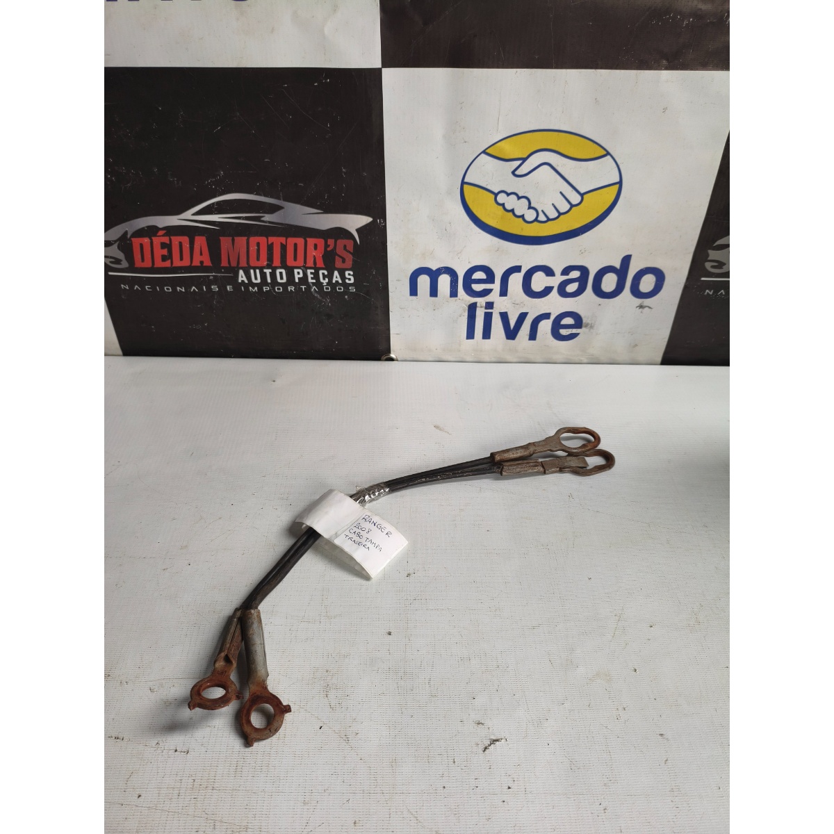 Par Cabo Tampa Traseira Ford Ranger 2008 2009 2010 2011 - Imagem 4